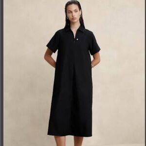 Banana Republic Factory Crisp White Midi Dress